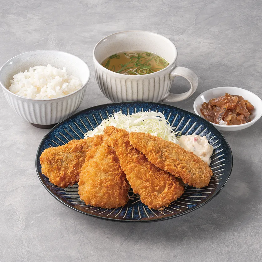 04_三陽食堂_「アジフライ食べ放題定食」