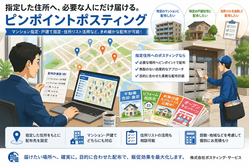 DMをポスティングで