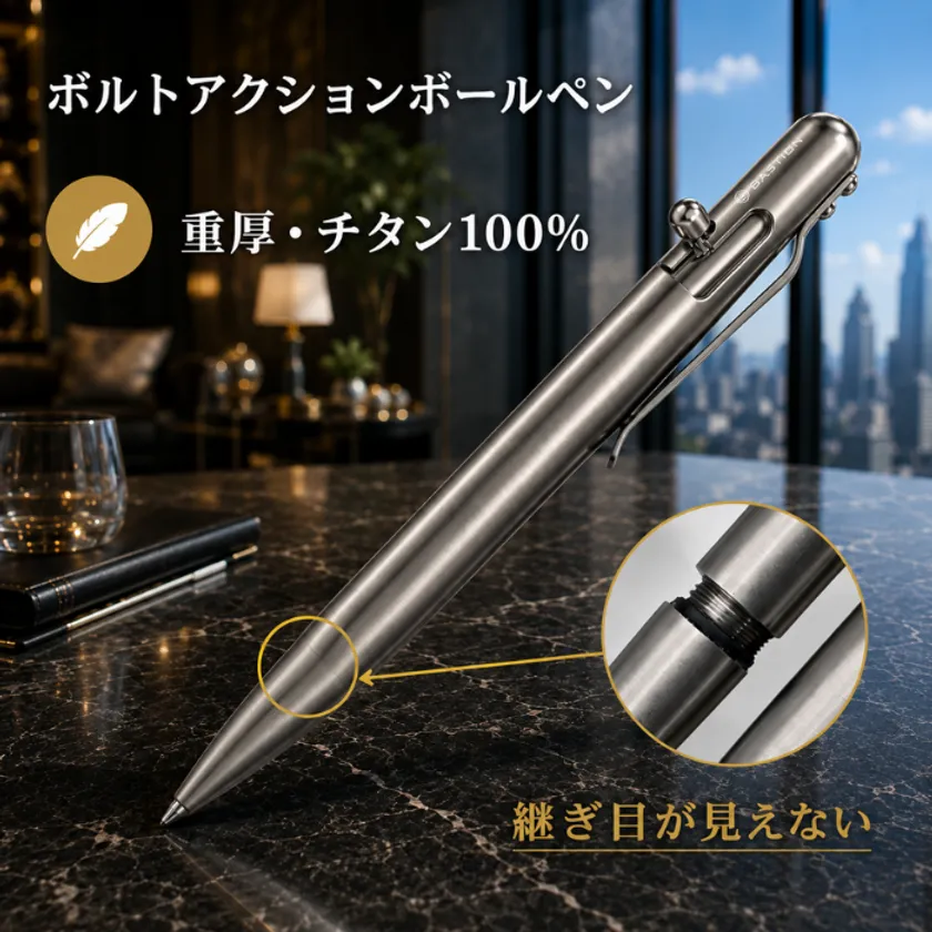 手にした瞬間にわかる存在感