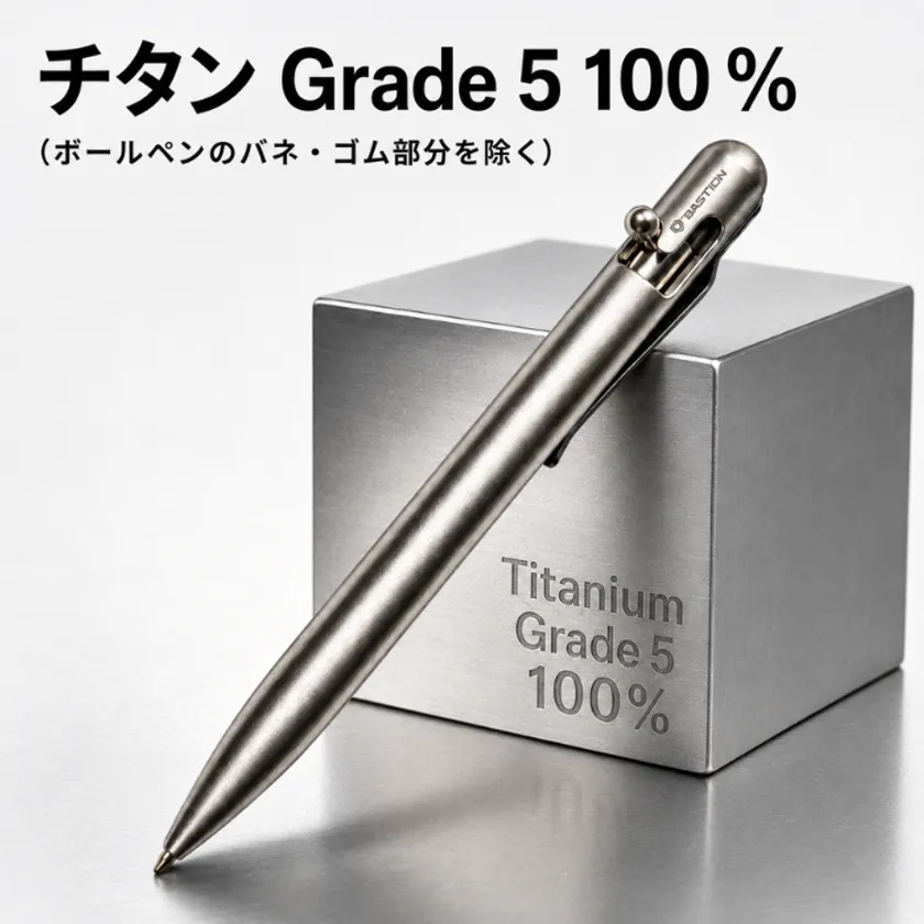 チタン100%