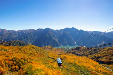 立山ロープウェイと紅葉(2025年10月)(2)