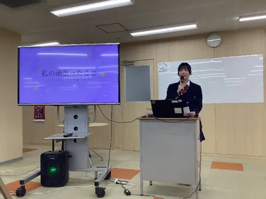 昨年度の岡山キャンパス発表の様子
