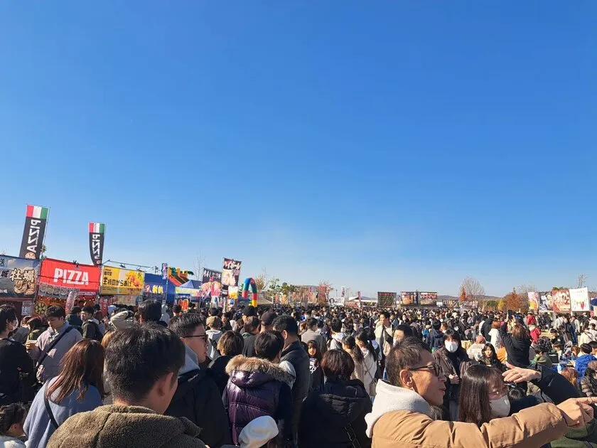 会場昼