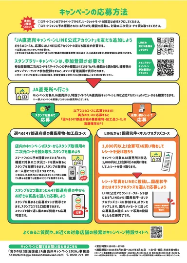 キャンペーンの応募方法