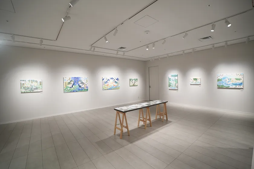 個展会場風景2