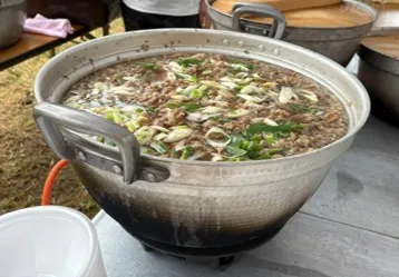 山形名物「芋煮」でおもてなし