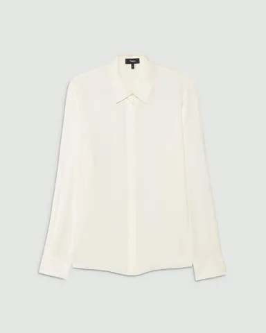 シルククラシックフィットシャツ Modern Georgette