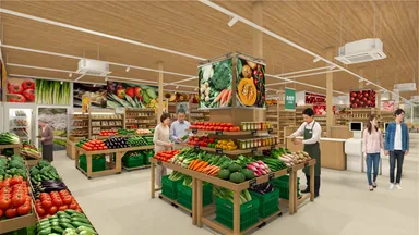 「道の駅石川」農産物直売所イメージ