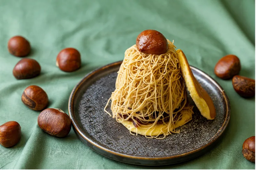 ばたーあんどら焼き【モンブラン】