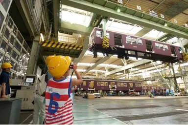 阪急電鉄正雀工場の見学