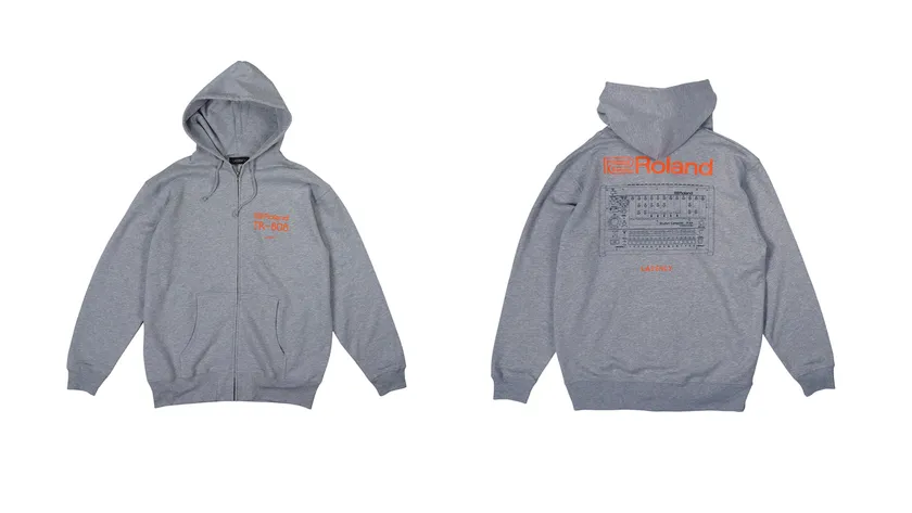 LATENCY × Roland Hoodie(GRAY)