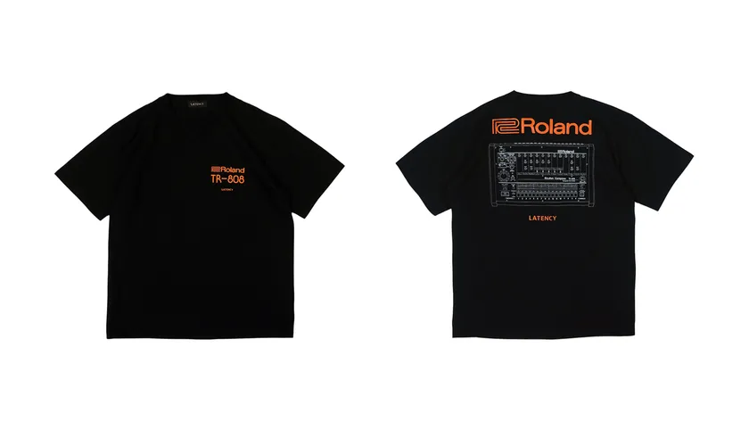LATENCY × Roland　T(BLACK)
