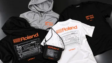 LATENCY × Roland アパレル・コレクションのイメージ