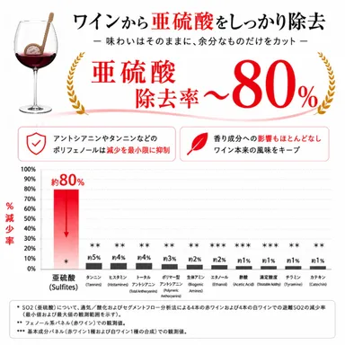 亜硫酸除去データ