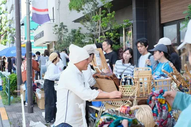 出店者から直接やり取りするのが新鮮