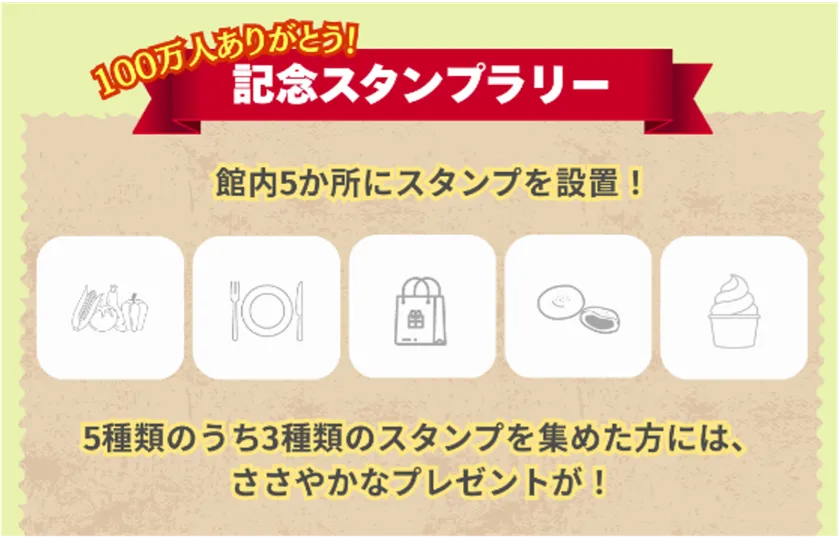 記念スタンプラリー