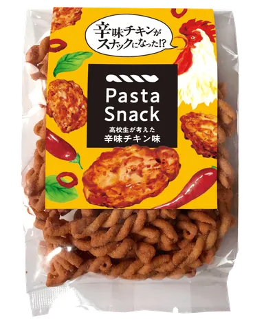 商品画像_パスタスナック高校生が考えた辛味チキン味