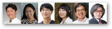最先端の研究者　6分野6名