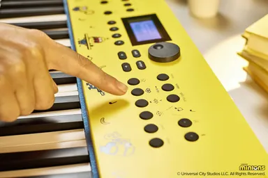 『GO:KEYS 3 Minion』　音色ボタン
