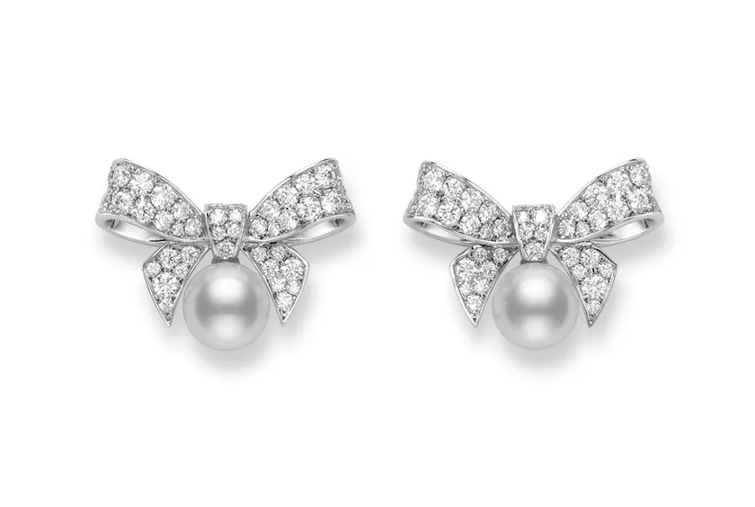 「Bow Charm」ピアス
