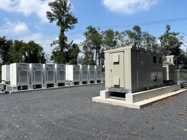 写真1：栃木県栃木市岩舟町蓄電所