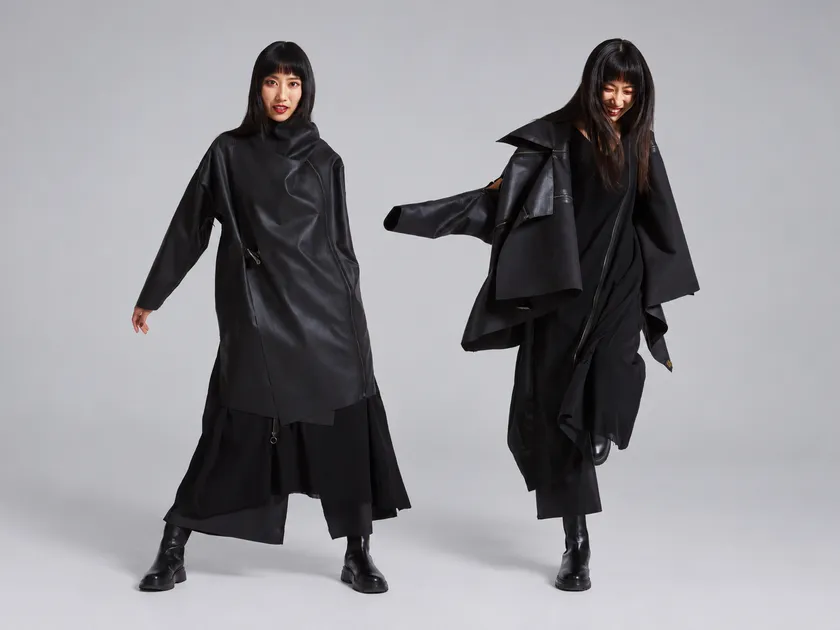 COAT STOLE / Ultrasuede(R) NU ― 一つのアイテムから生まれる異なるシルエット