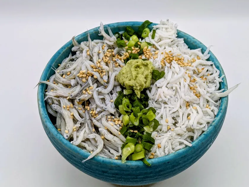 静岡釜揚げしらす食べ比べ丼