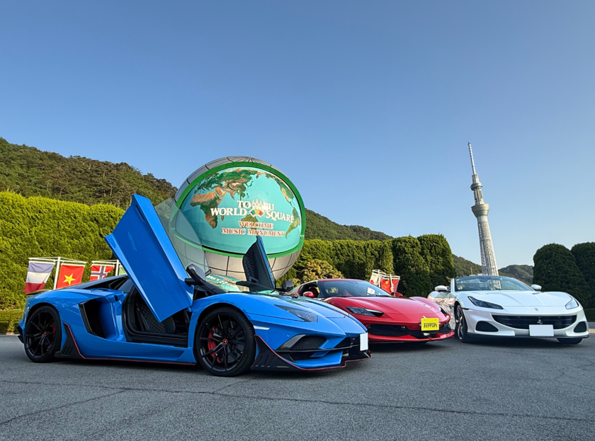 スーパーカーと世界の有名建築物が夢の共演
「WORLD SUPERCAR FESTIVAL 2026」を開催