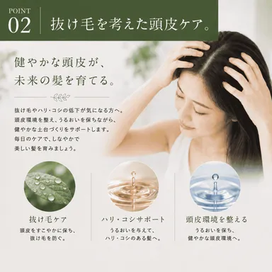 抜け毛ケア
