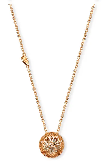 ネックレス_ピンクゴールド