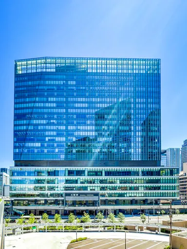 JR大阪駅直結