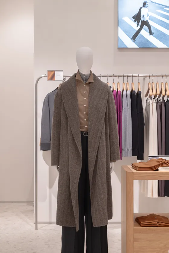 Herring Double Luxe Shawl Coat 132,000円