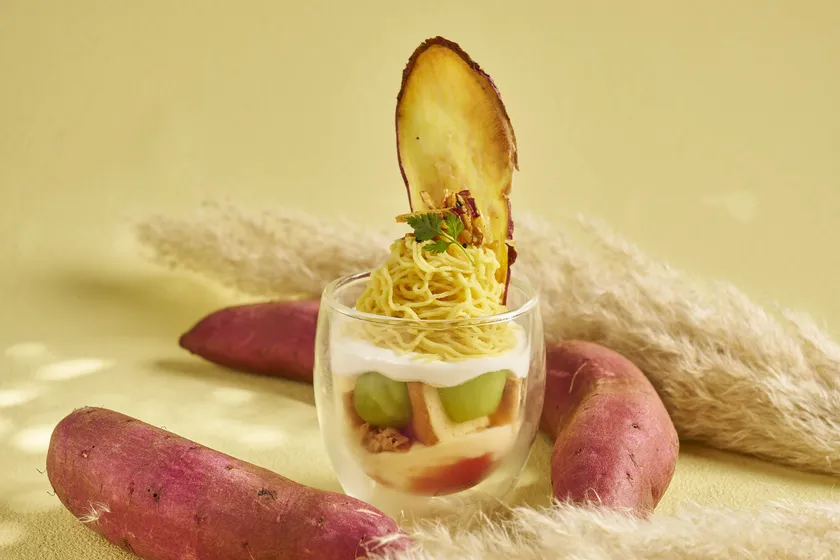おいもんぶらんミニパフェ