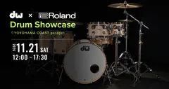 「DW × Roland Drum Showcase」 キービジュアル