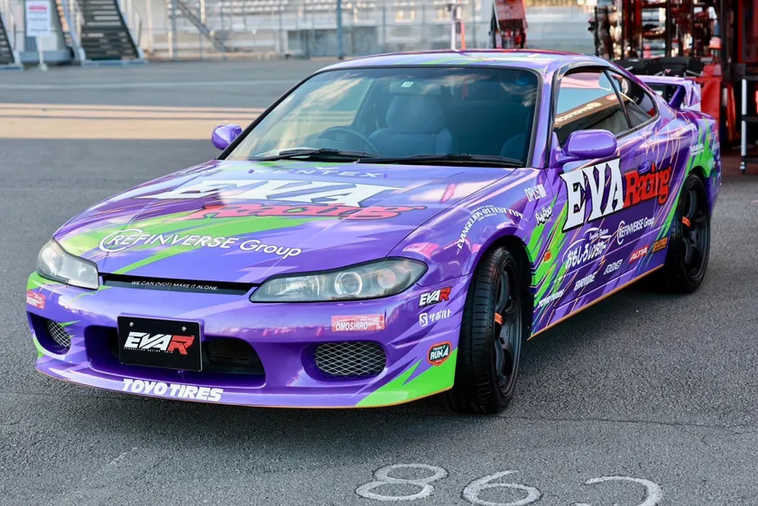 実車1_エヴァRT初号機 日産シルビア