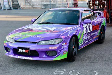 実車1_エヴァRT初号機 日産シルビア