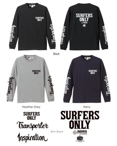 INSP x TRANSPORTER コラボロンティー カラー展開