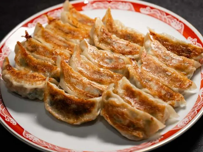 八丁味噌ダレ餃子