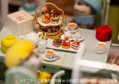 展示作品：ミニ厨房庵
