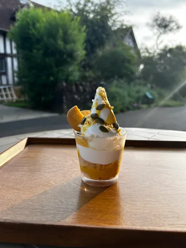 かぼちゃのミニパフェ