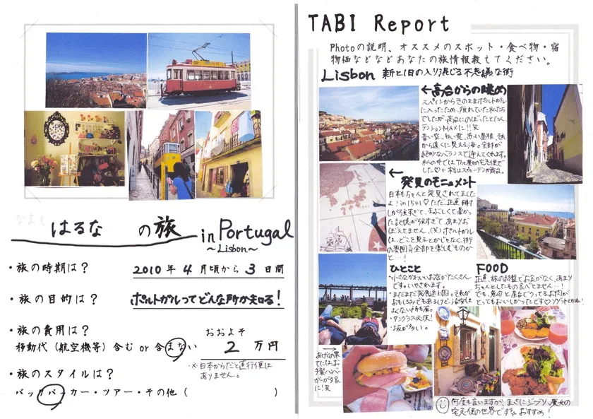 世界に一つだけの旅ノート