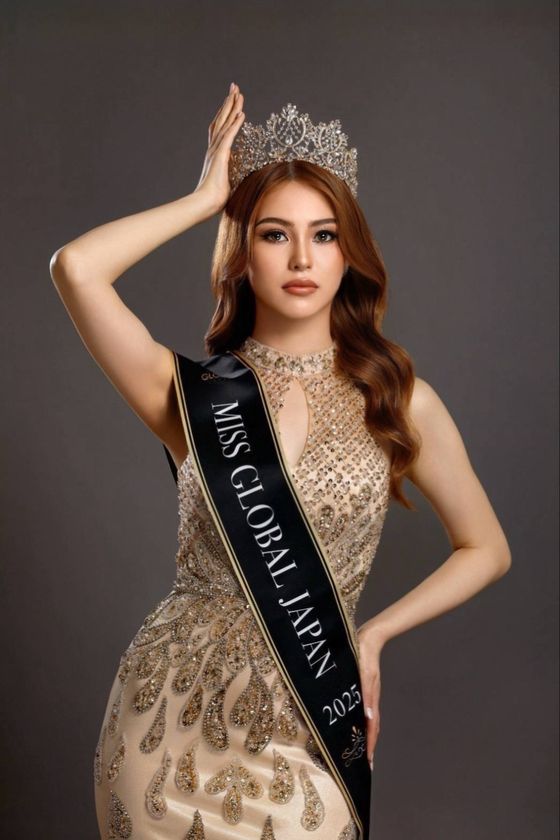 藤井オーロラ、ミスコン初挑戦で日本代表に選出　
世界80カ国が参加する「Miss Global 2026」へ挑戦