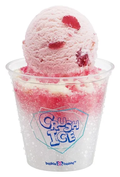 クラッシュアイス　いちごミルク