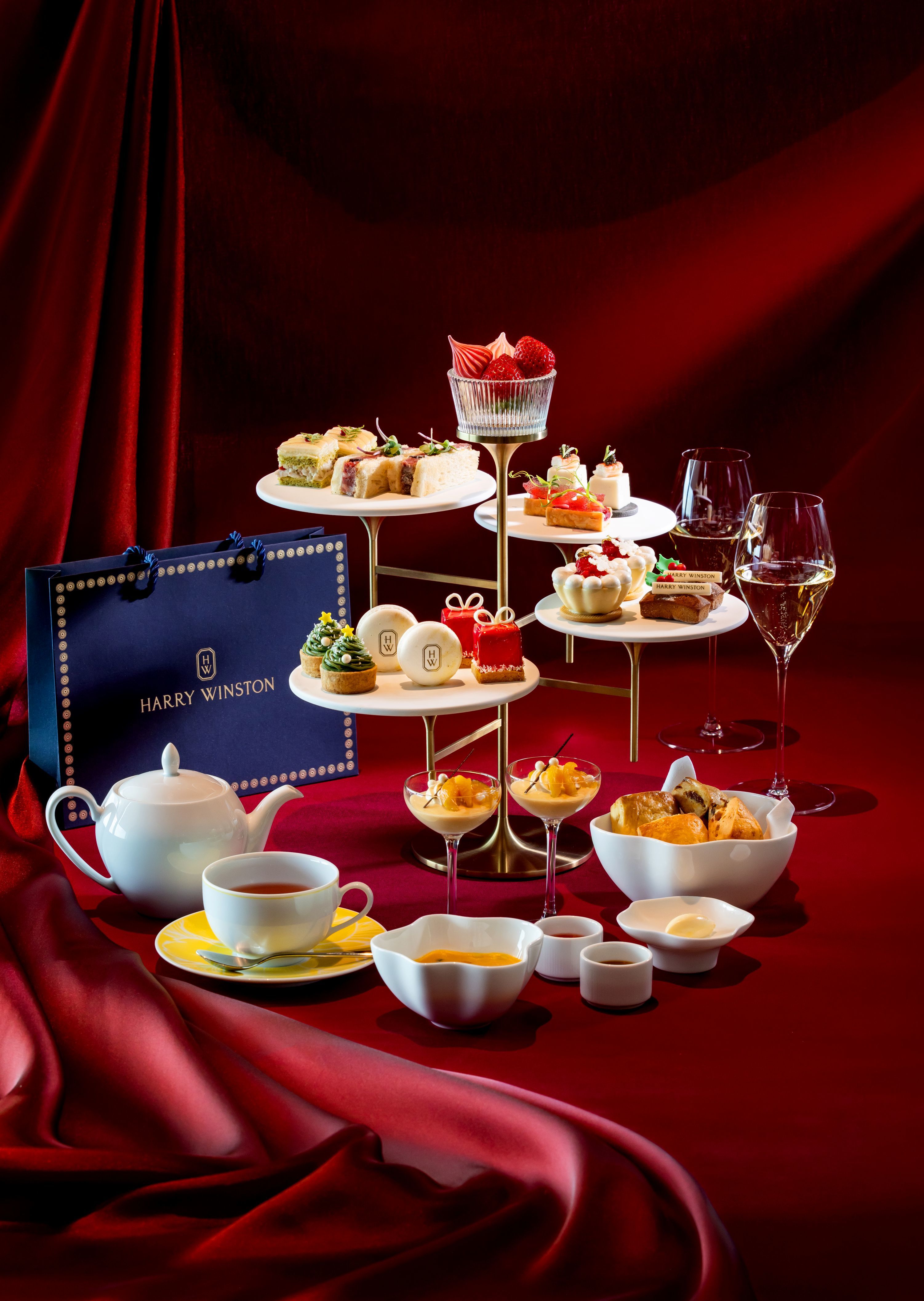 ハリー・ウィンストン × コンラッド名古屋 “HARRY WINSTON’S HOLIDAY” アフタヌーンティー開催