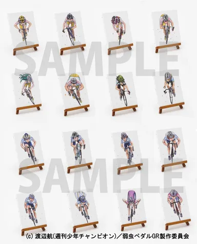 弱ペダ　キャンバスギャラリー　全16種類