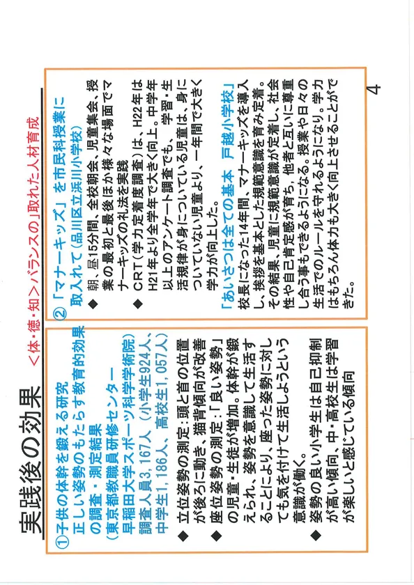 実践後の効果