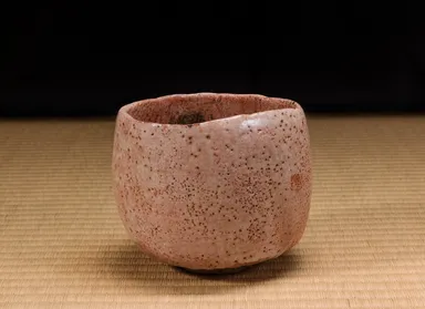 赤楽茶碗 本阿弥光悦作 江戸時代