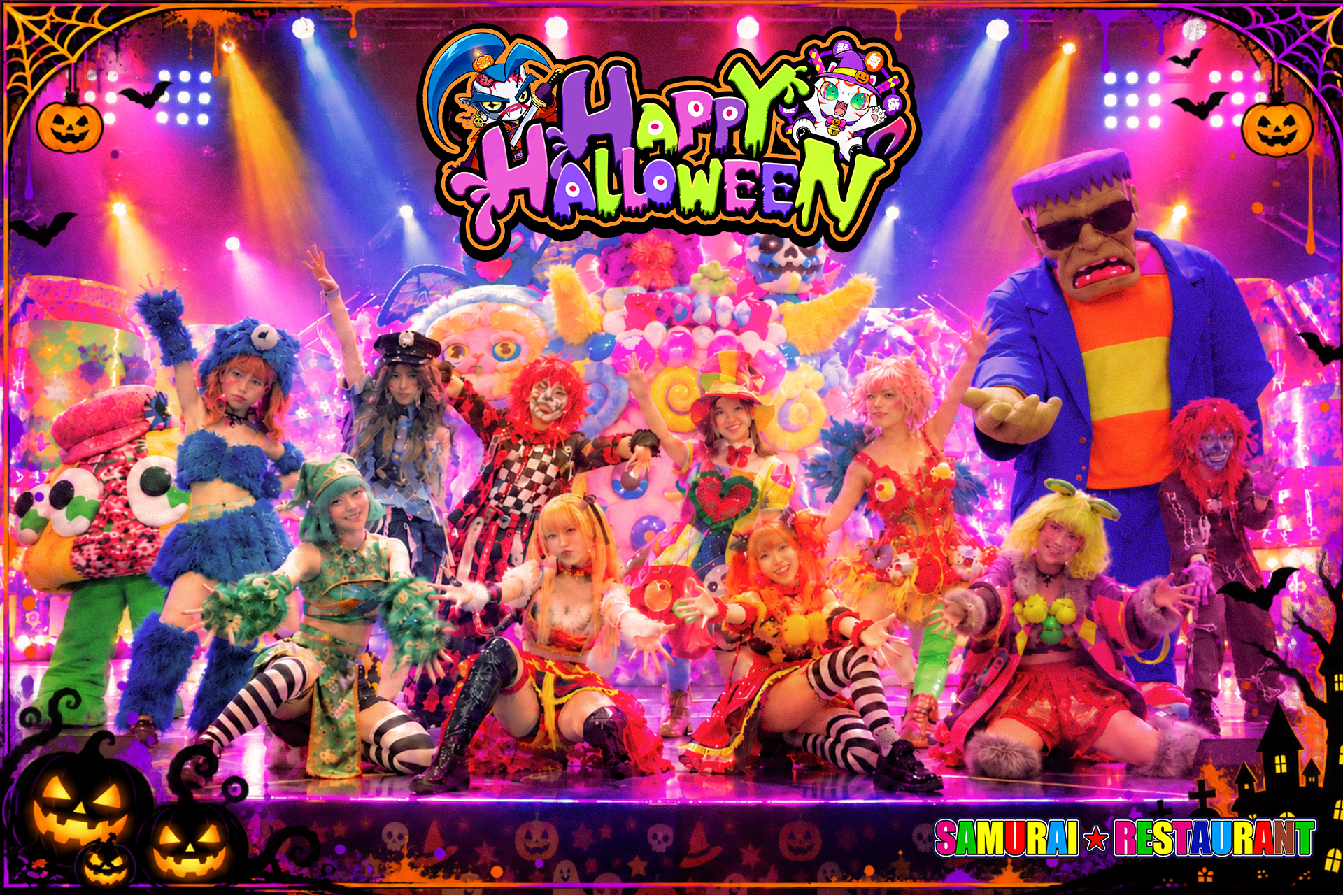【訪日外国人向け 新宿発・ジャパニーズエンターテインメント】 サムライレストラン、『スペシャルハロウィンショー』を 10月3日より期間限定で開催！
