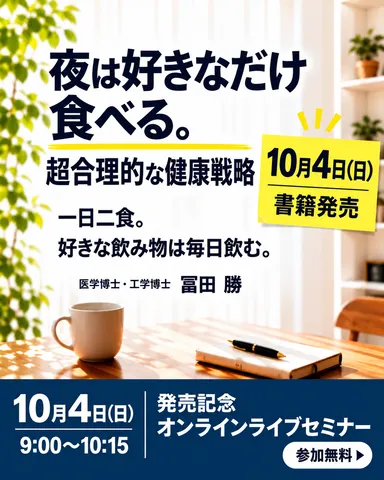 無料オンラインセミナー 10月4日朝9時