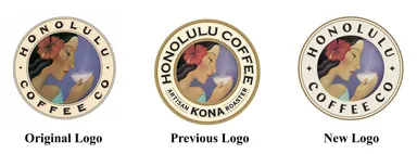 HONOLULU COFFEE ロゴデザインの変遷